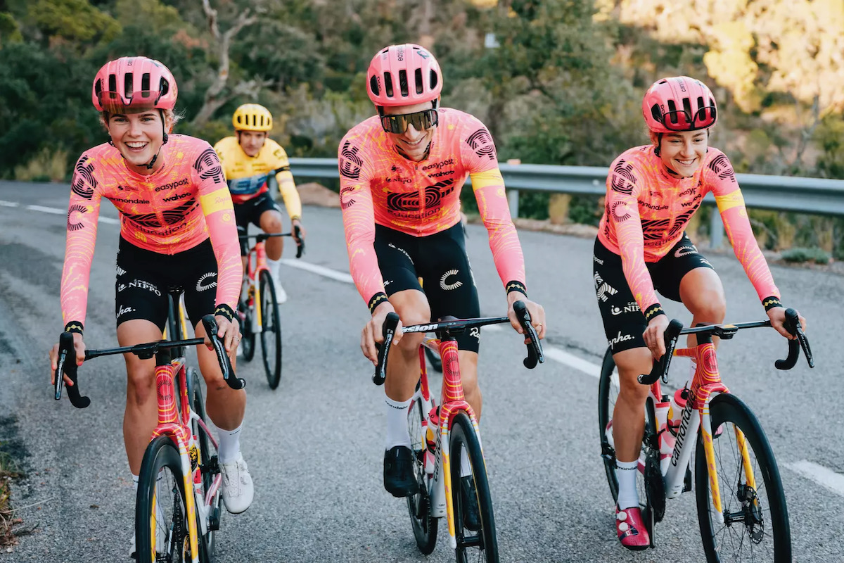 EF Education-EasyPost プロチームエアロジャージ Sサイズ やすくっ